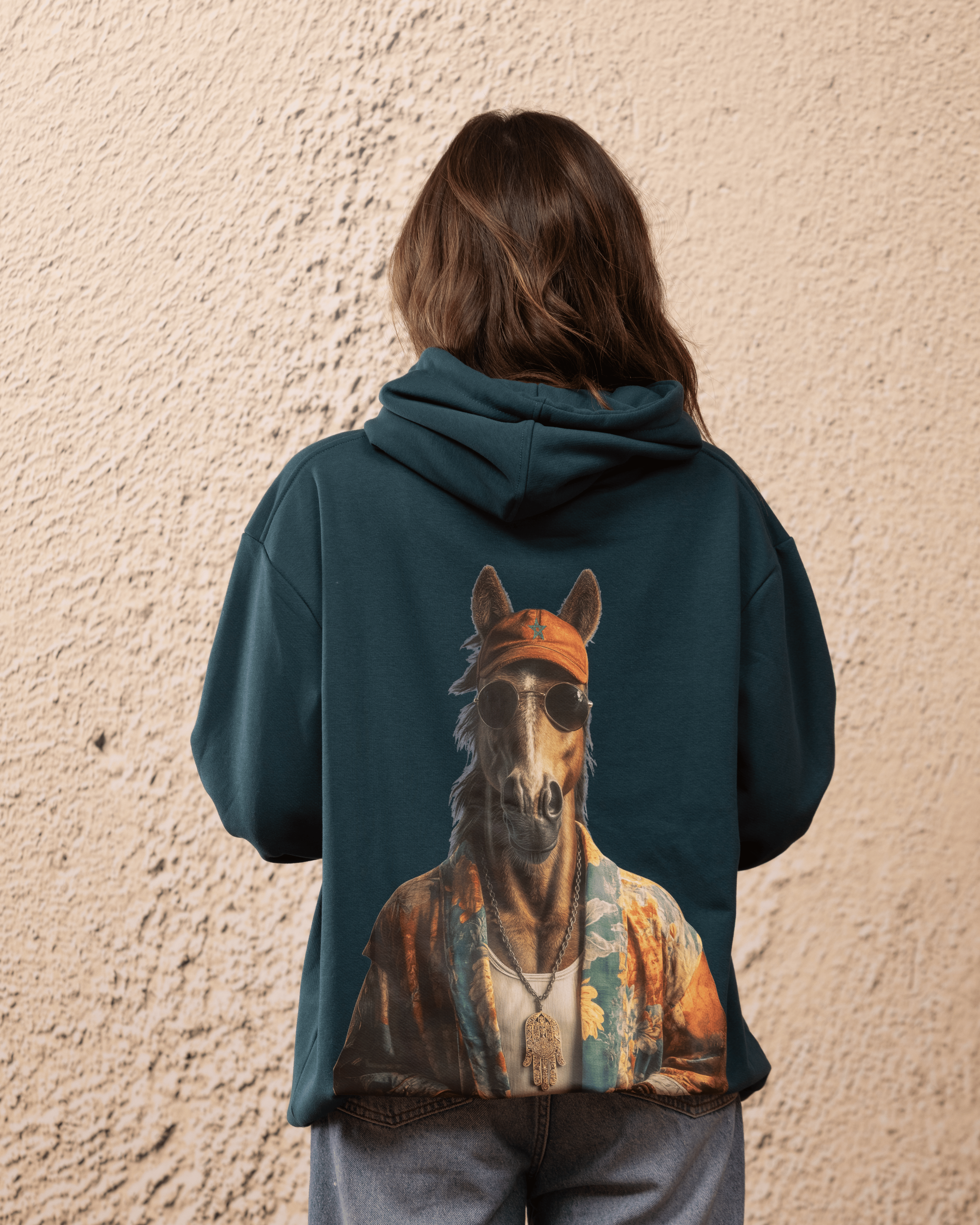 Hoodie toutes saisons CHEVAL