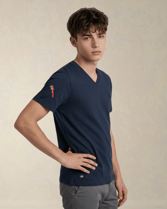 T-Shirt Bleu Marine - Taj'in