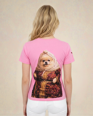 T-Shirt Chien Slim - Taj'in