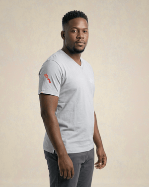 T-Shirt Gris Clair - Taj'in