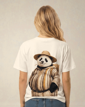 T-Shirt Panda Oversize - Taj'in