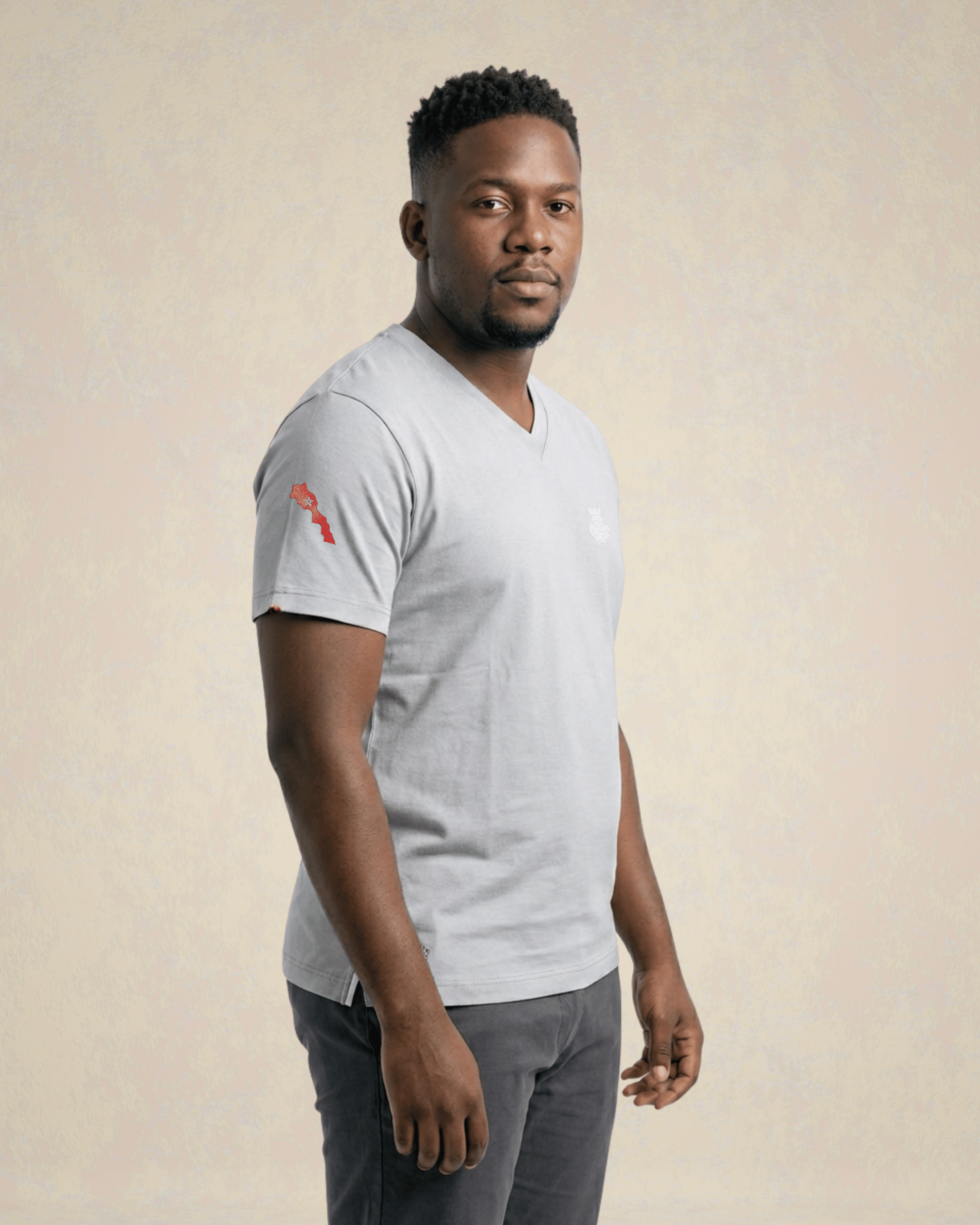 T-Shirt Gris Clair