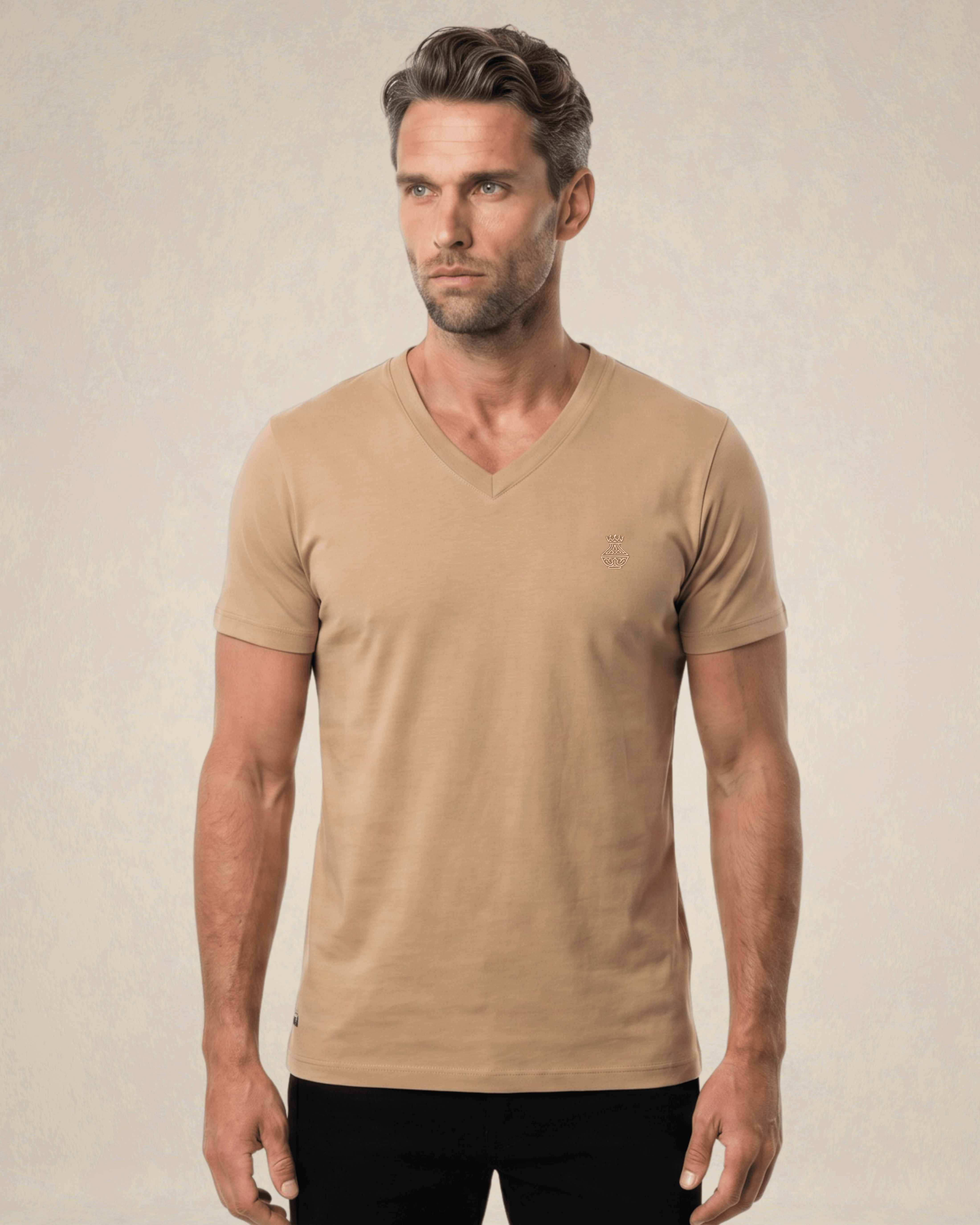 T-Shirt Gris Beige