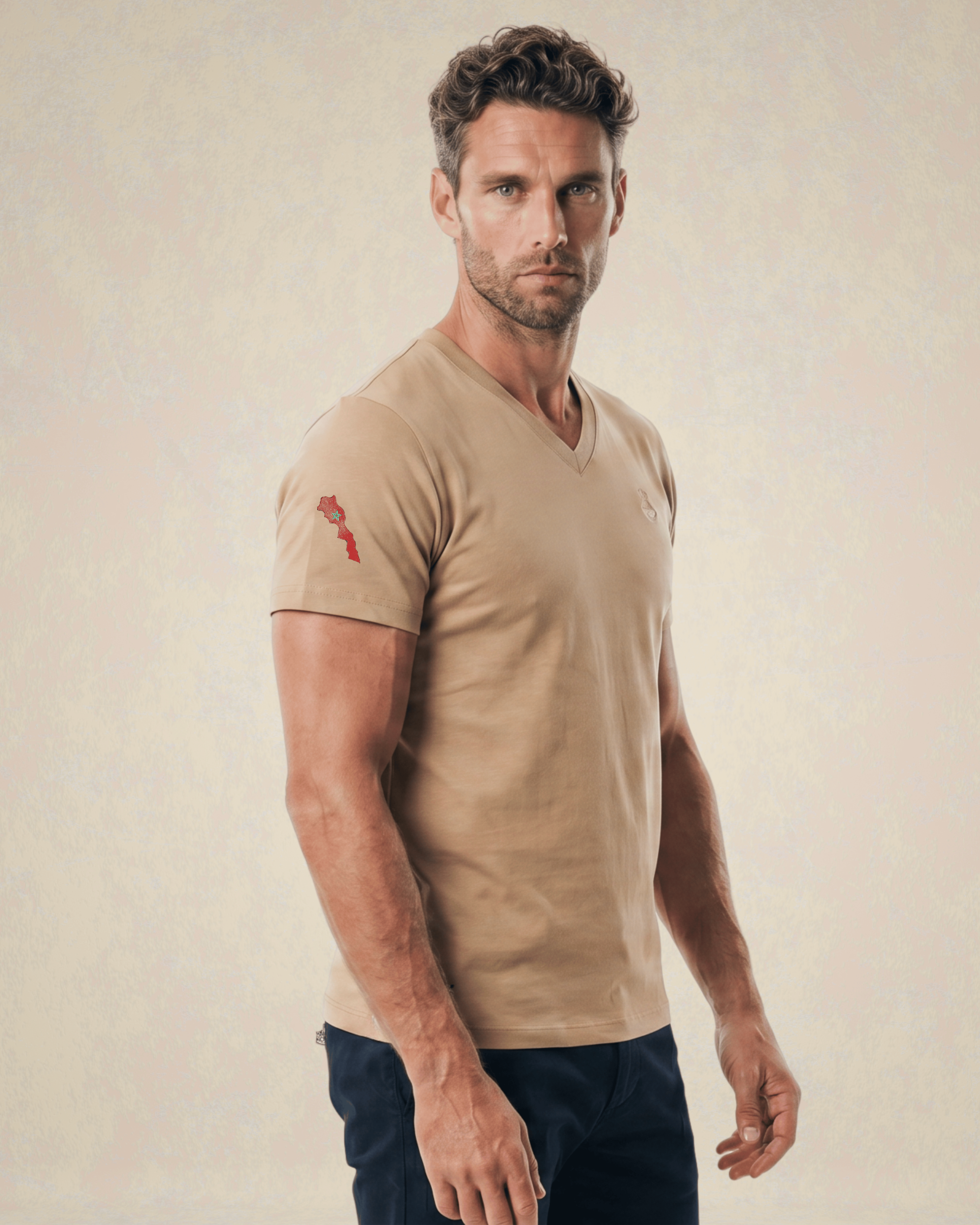 T-Shirt Gris Beige