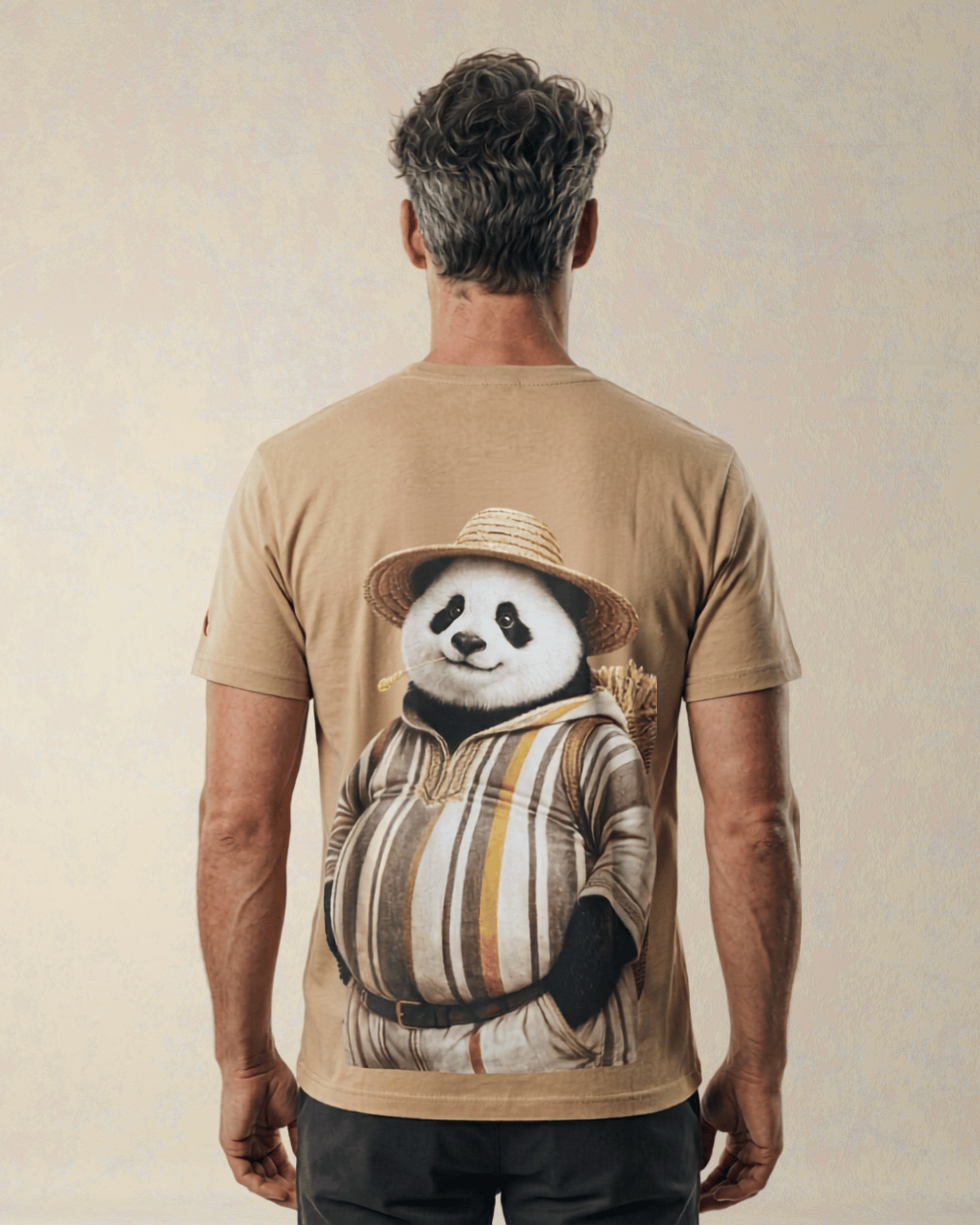 T-Shirt Panda Oversize