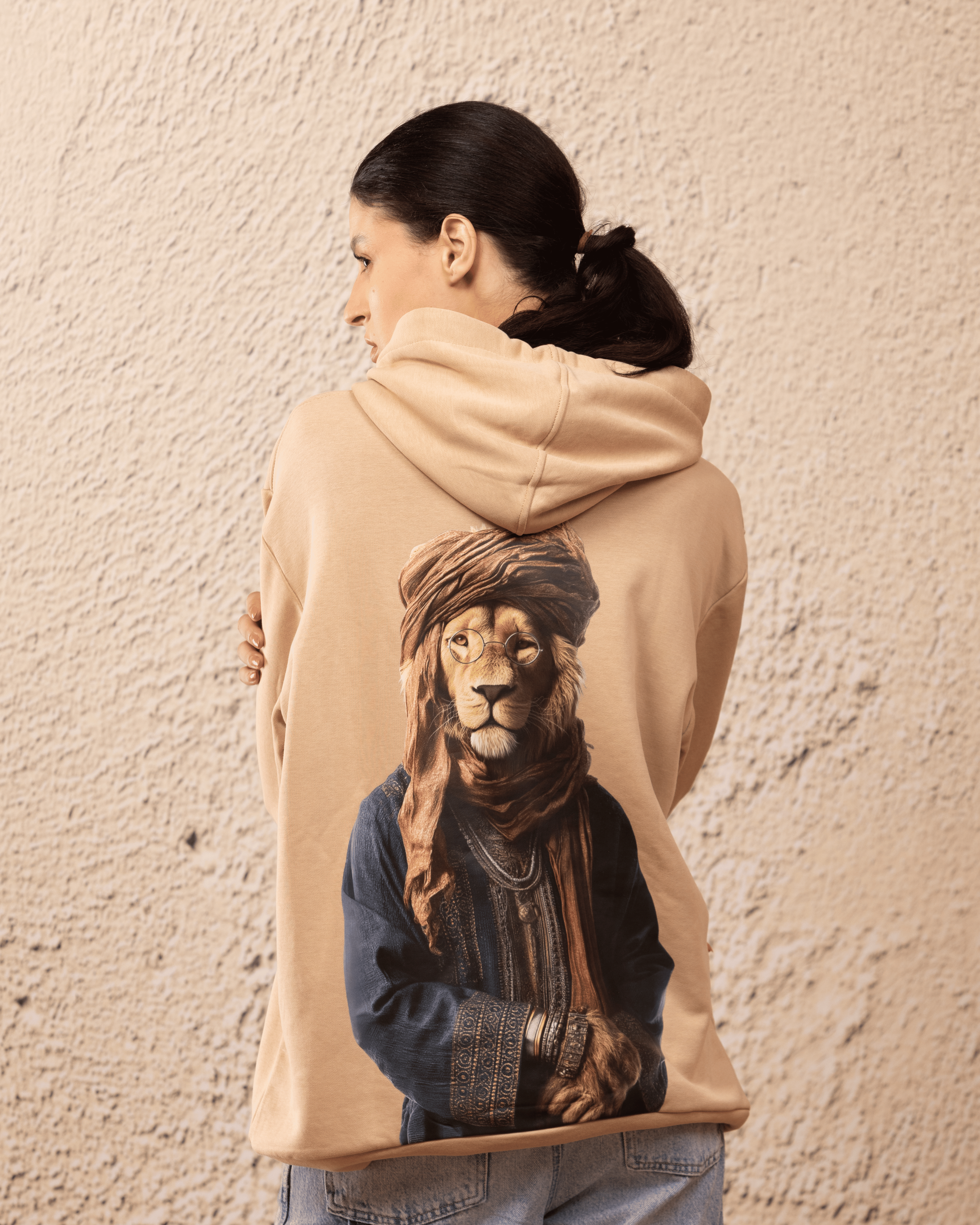 Hoodie toutes saisons LION SAHARA