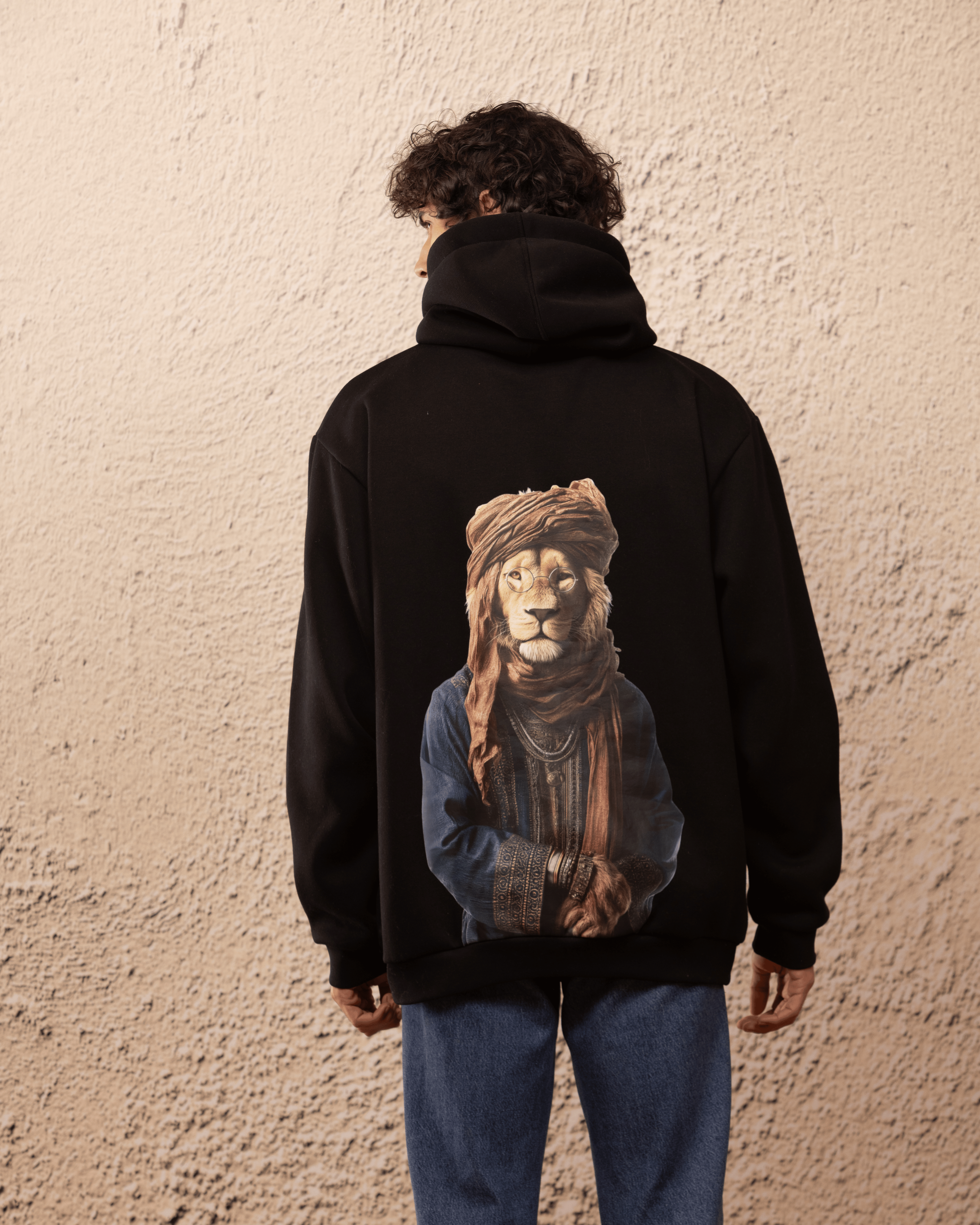 Hoodie Hiver LION SAHARA