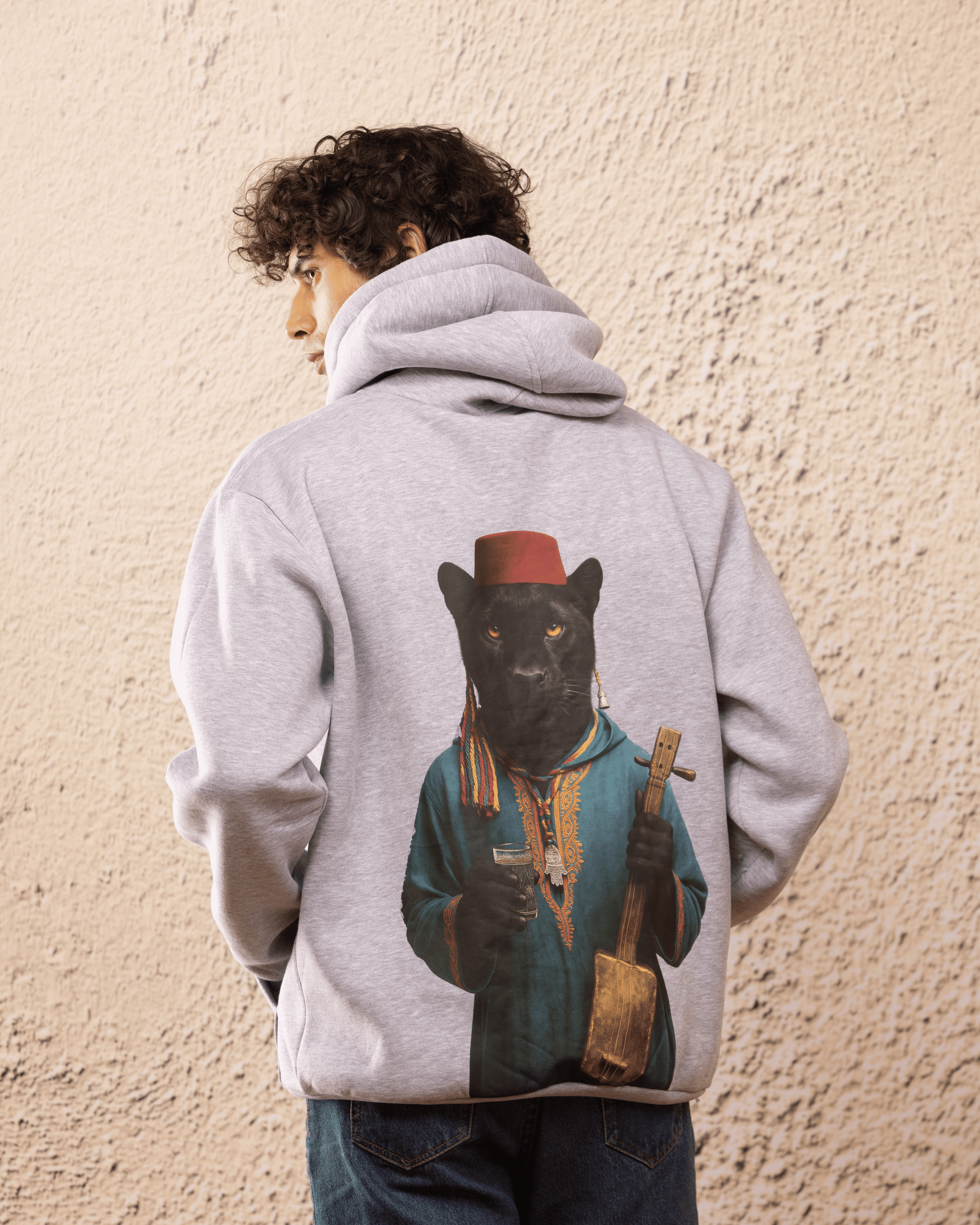 Hoodie Hiver PANTHÈRE - Taj'in