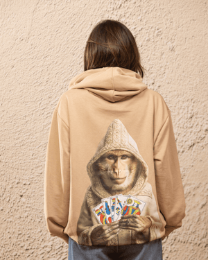 Hoodie toutes saisons SINGE - Taj'in