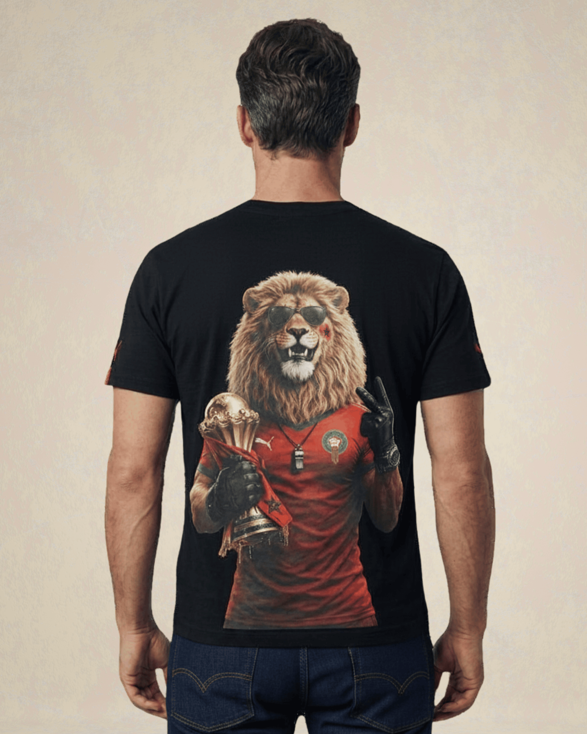 Lion Spécial Coupe du Monde Noir - Taj'in