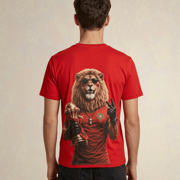 Lion Spécial Coupe du Monde Rouge - Taj'in
