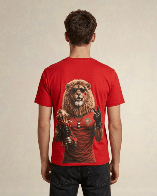 Lion Spécial Coupe du Monde Rouge - Taj'in