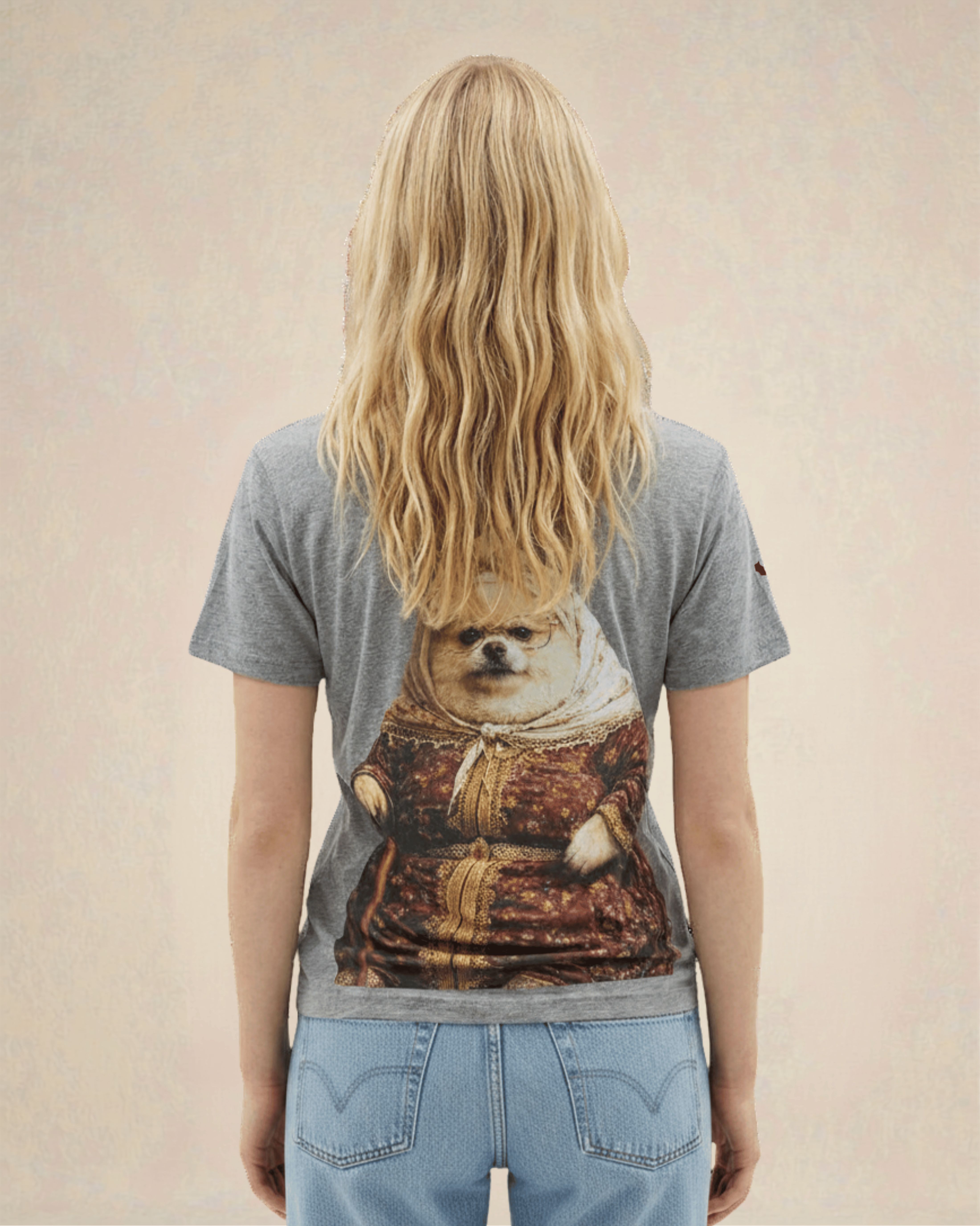 T-Shirt Chien Oversize - Taj'in