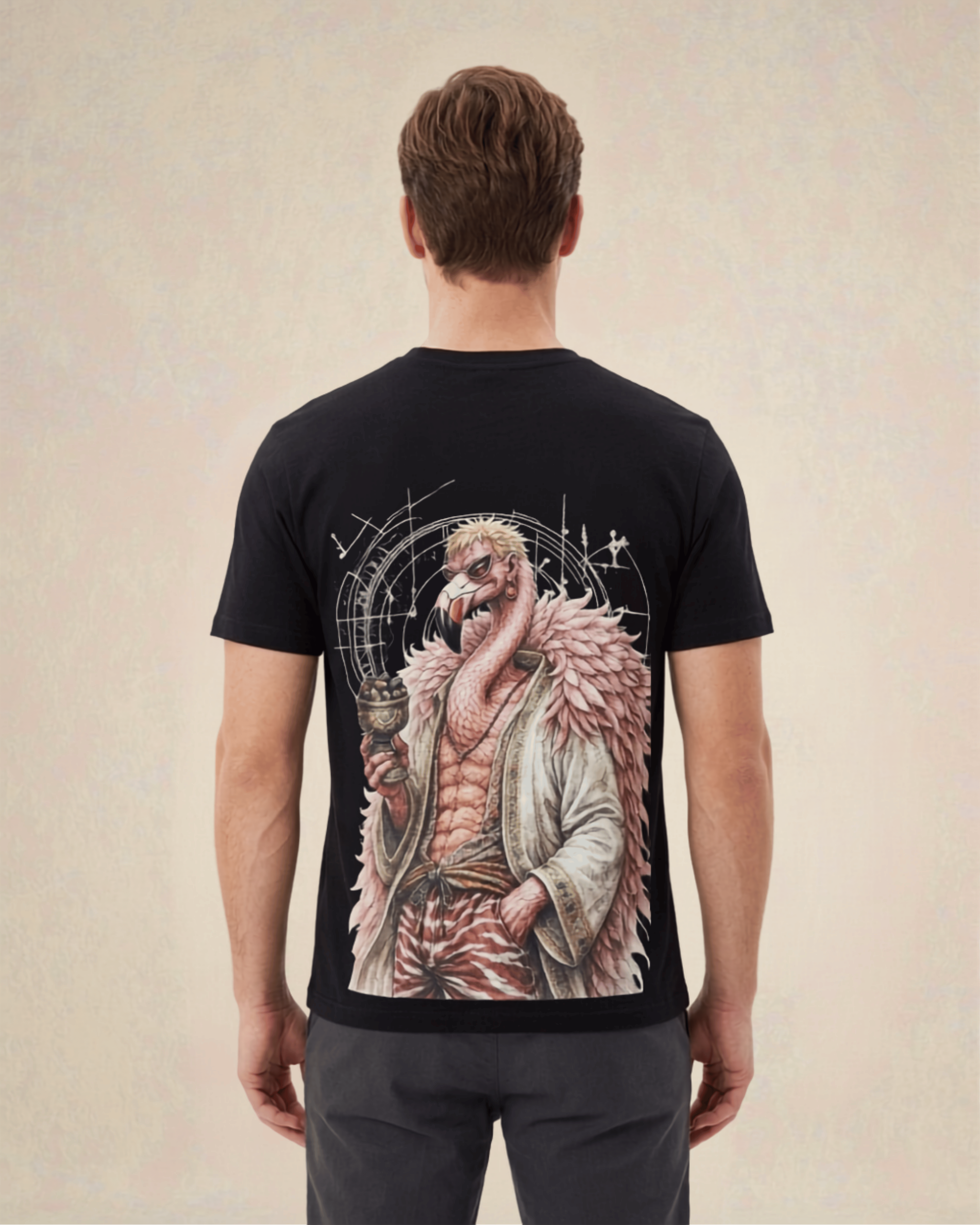 T-Shirt Flamand Rose - Taj'in