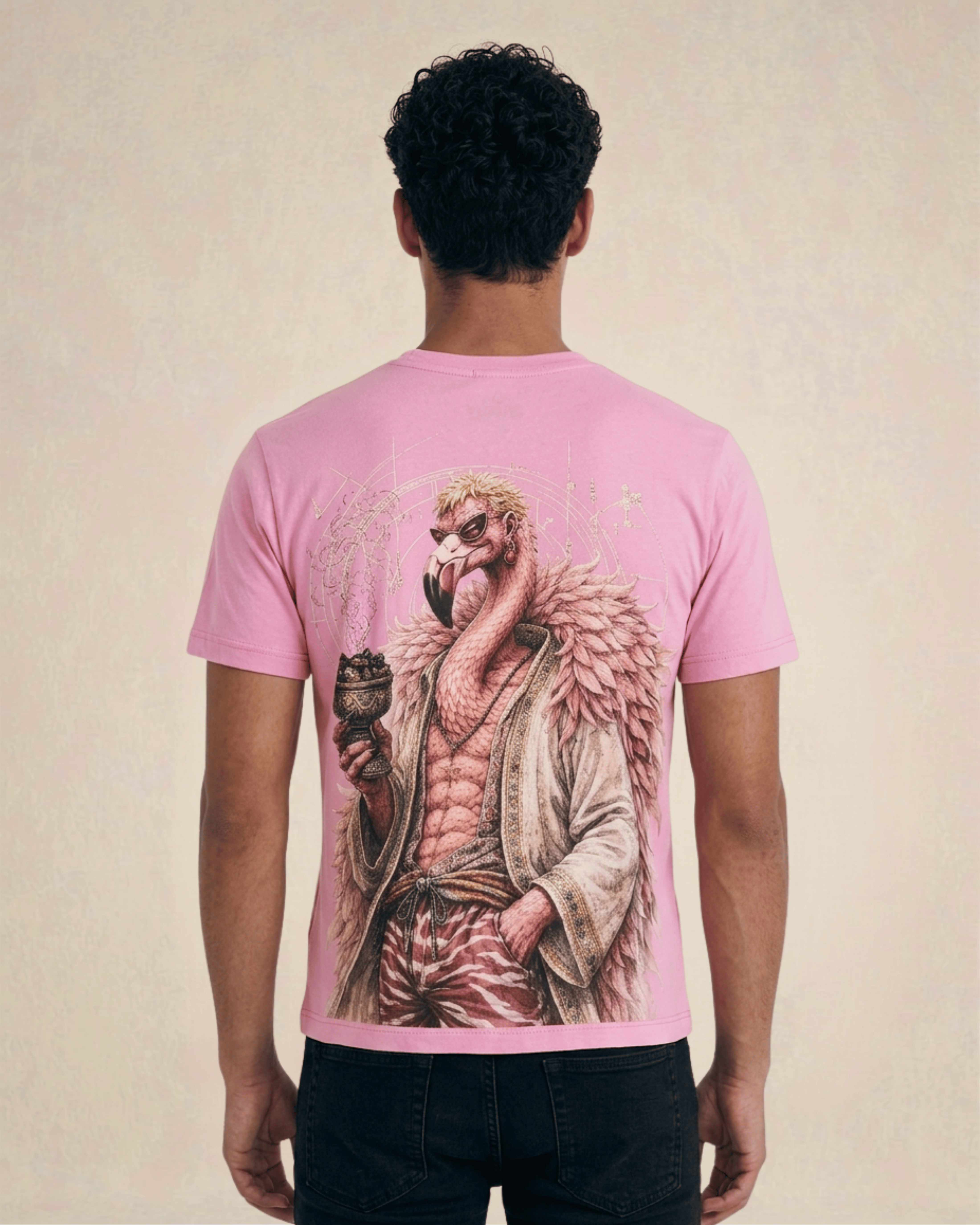 T-Shirt Flamand Rose - Taj'in