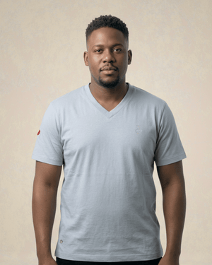 T-Shirt Gris Clair - Taj'in