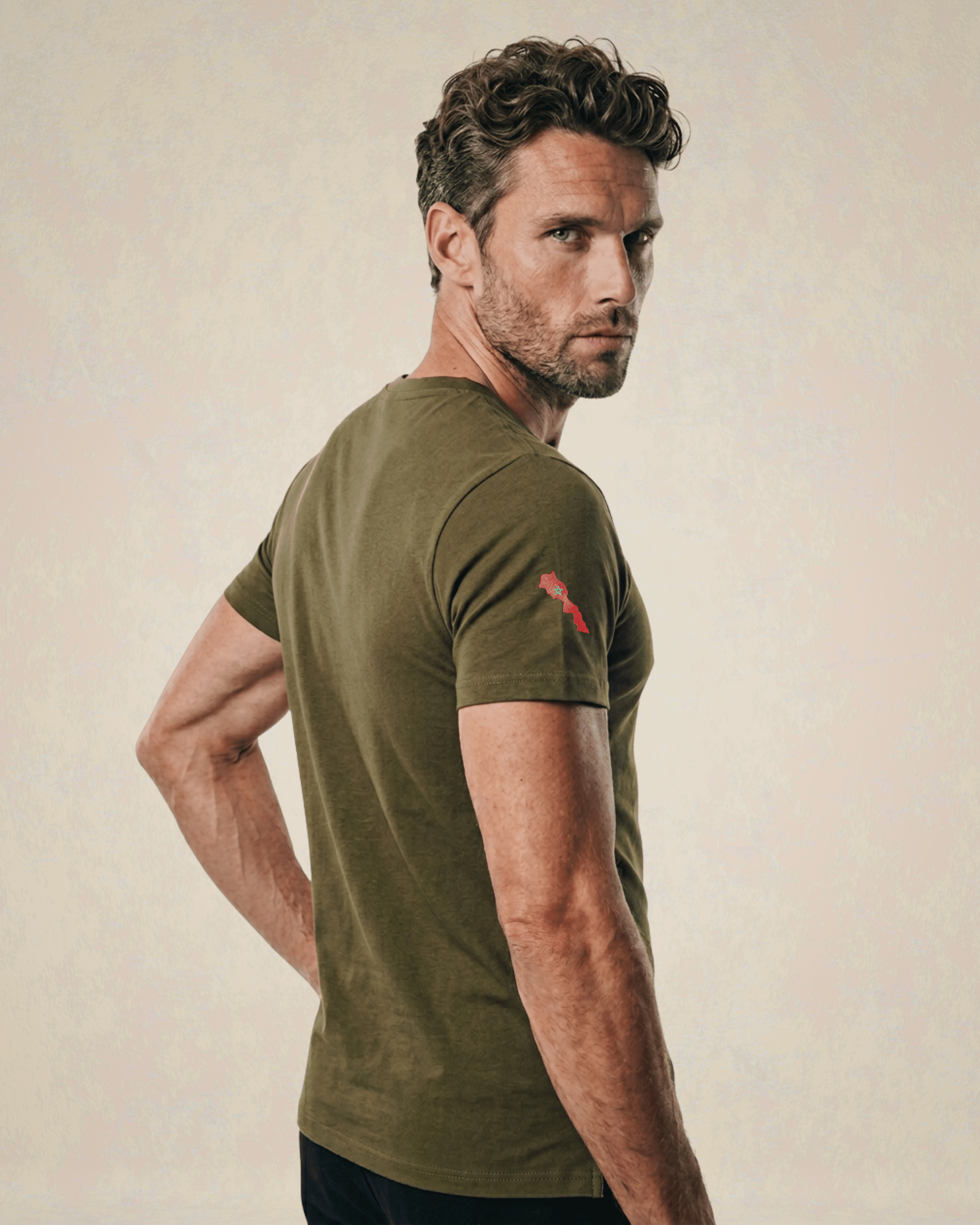 T-Shirt Kaki - Taj'in